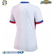 Maglie da calcio Francia Seconda Maglia Femminile Europei 2024 Manica Corta